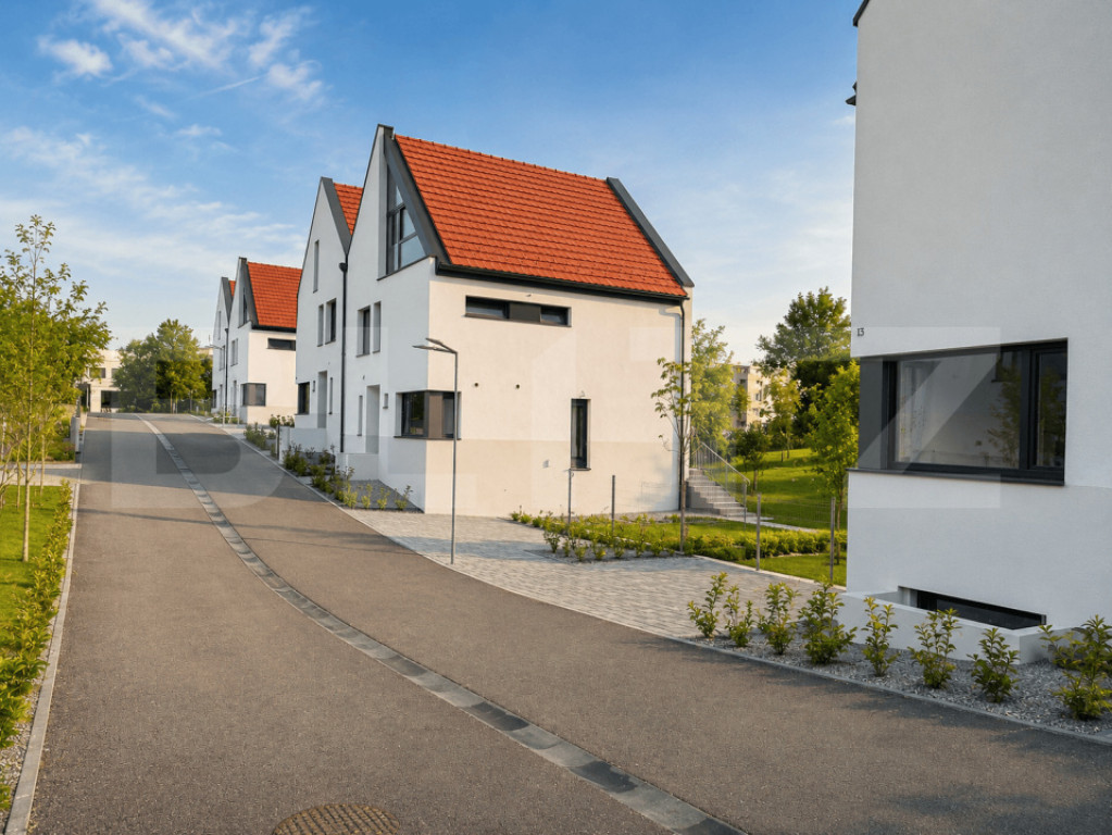 Duplex 4 dormitoare, 169 mp, gradina 137 mp, zona Bună Ziua