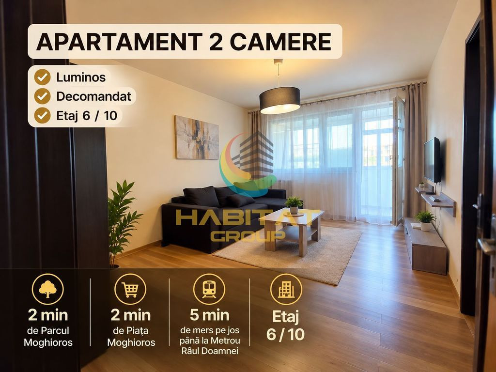 Închiriere Apartament 2 camere - Drumul Taberei | Parcul Moghioros