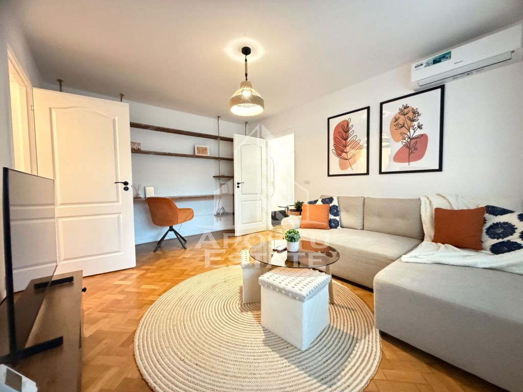Apartament cu 2 camere, centrala proprie, zona Tipografilor, Timisoara