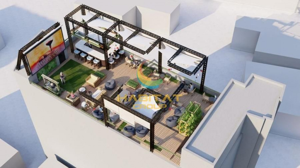 Penthouse + Rooftop 469mp -253mp Apartament + 211mp Rooftop Privat - Lift privat