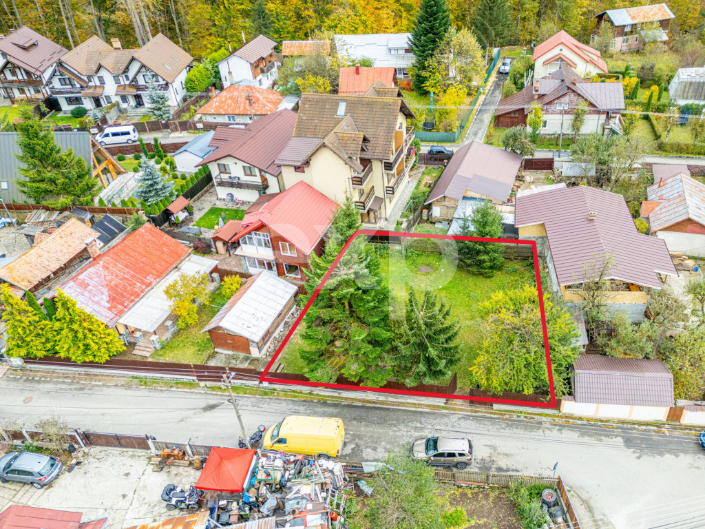Teren intravilan in Busteni, cu vedere panoramică spre Mun?