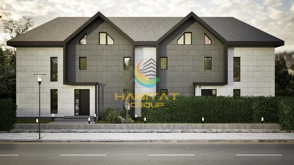 Casa 5 camere, 4 bai, 150 mp-strada asfaltata- Popesti Leordeni
