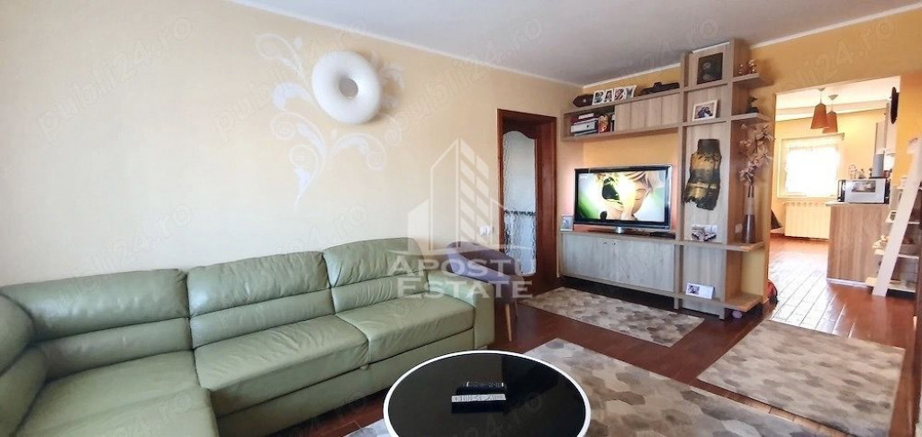 Apartament 90mp + 8mp balcoane, 3 camere - zona Girocului