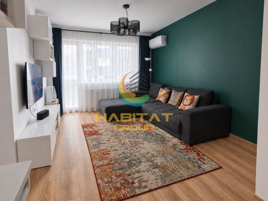 Apartament 2 camere - mobilat si utilat - parcare inclusa
