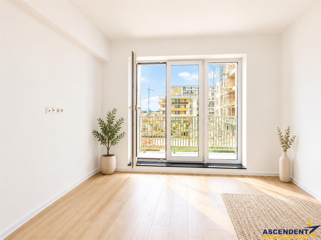Apartament cu incalzire in pardoseala, garaj pe nivel, 2026,