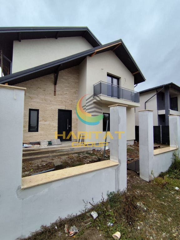 Vilă P+1, 5 camere (4 dormitoare), 3 băi, încălzire pardoseală, la cheie