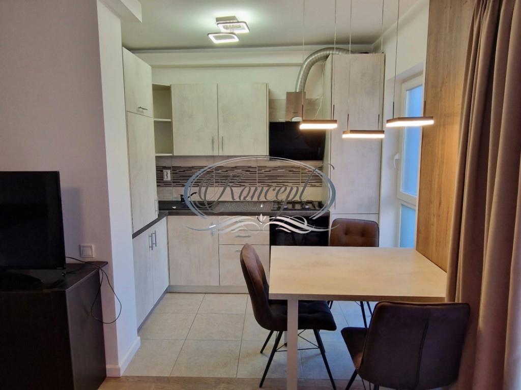 Apartament cu o camera si terasa, Iris