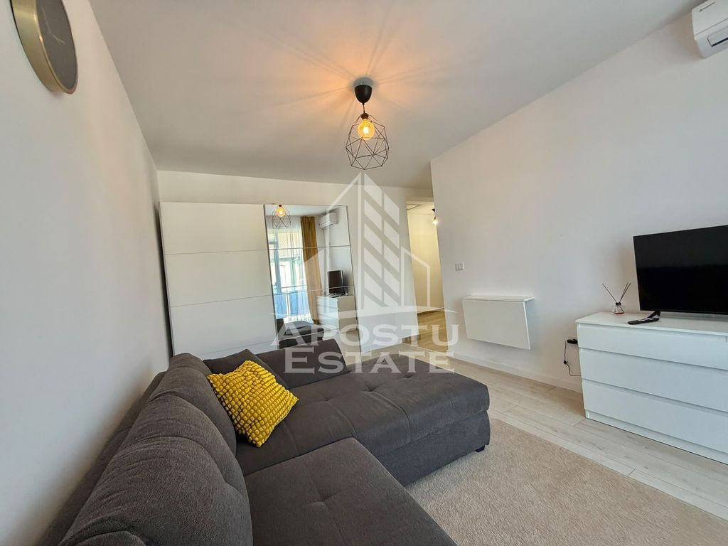 Apartament cu 1 camera de vanzare, 35mp utili + balcon, in Giroc