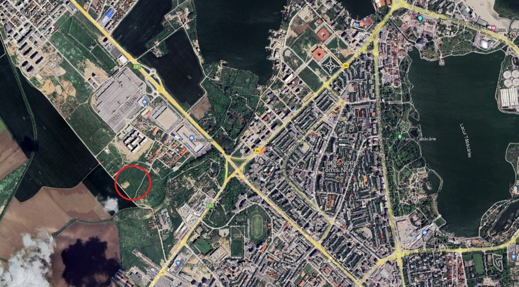 Vanzari terenuri in Constanta zona Tomis Nord - Dedeman