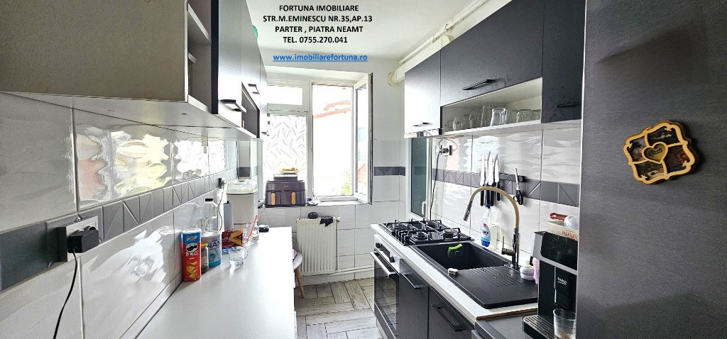 Apartament 1 camera,renovat integral,complet echipat,zona Cl.Romanului
