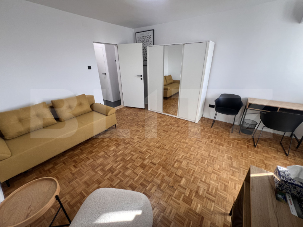 Garsonieră de închiriat, 30 mp, petfriendly, zona Gherghen