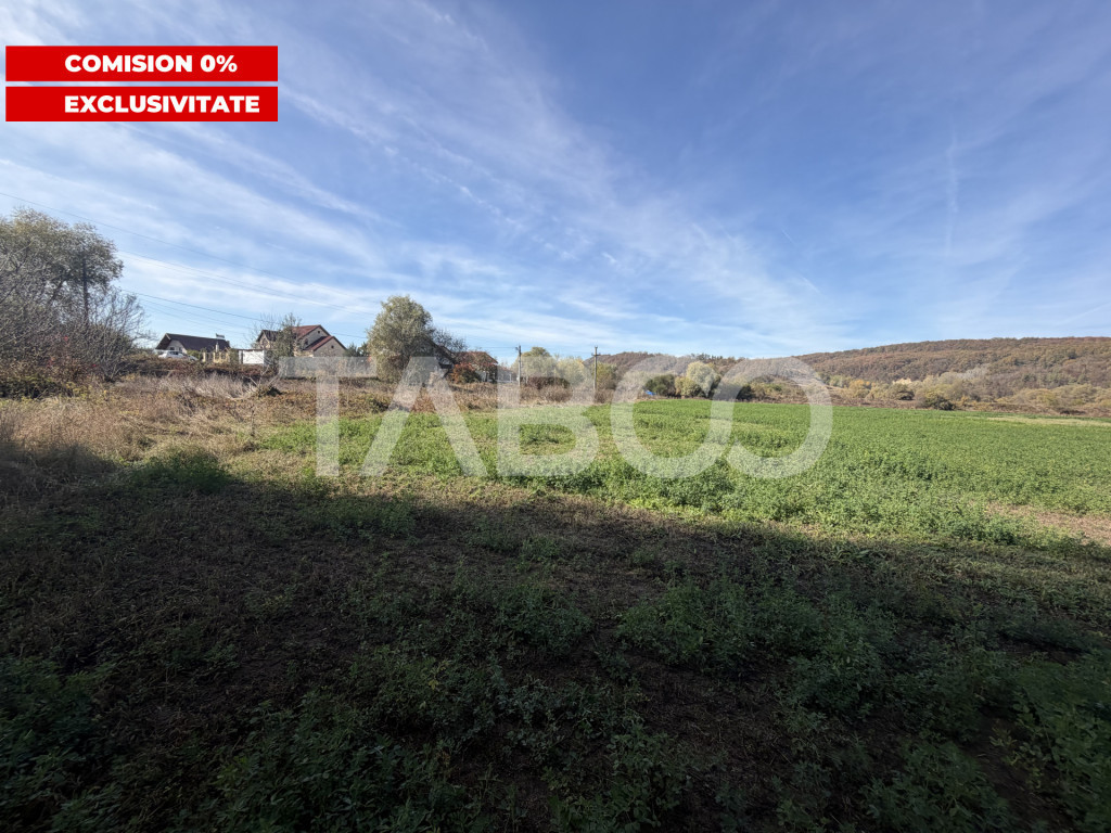 Teren extravilan 7200 mp cu utilitati 168 m latime zona Liv
