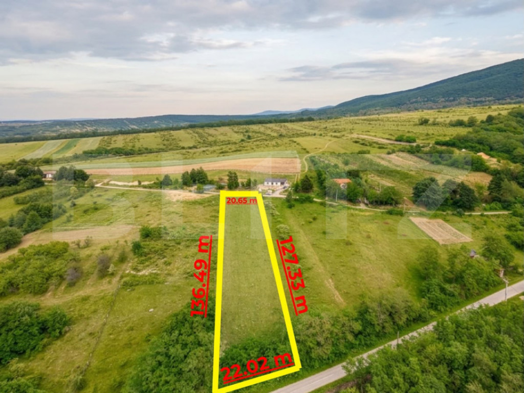 Teren intravilan, 2917 mp, zona Nord - Meseșenii de Sus