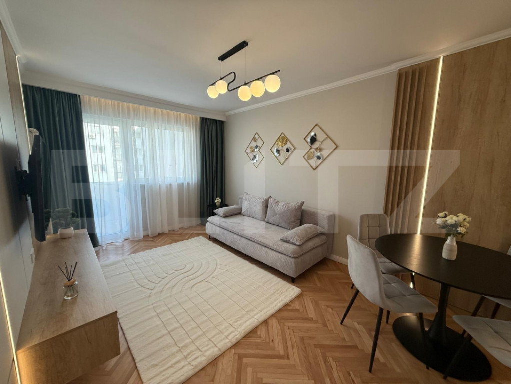 Apartament ultrafinisat, 2 camere decomandate , panorama , z