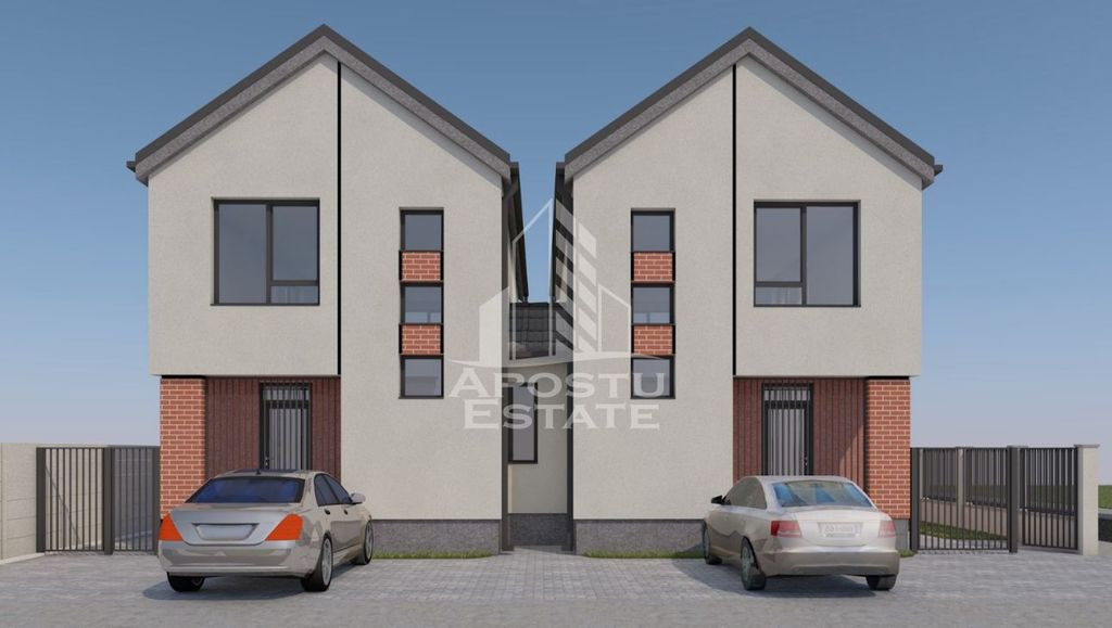 Teren în Mosnita Nouă cu autorizație de construcție pentru Duplex