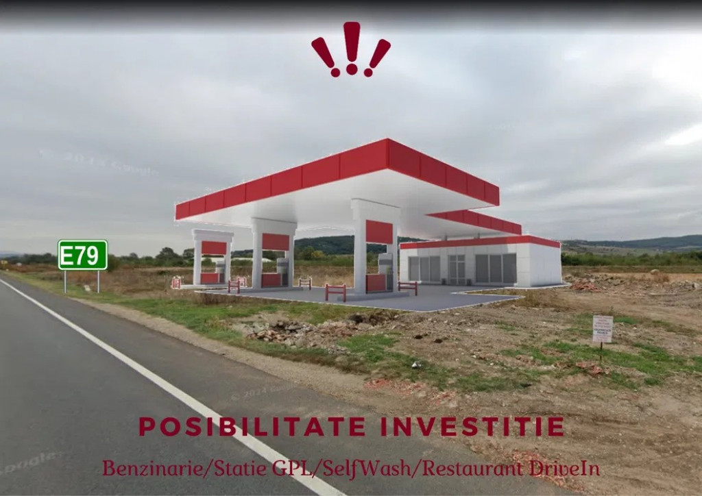 Teren intravilan 3.100 mp | Front 60 m la E79 | Acces rapid