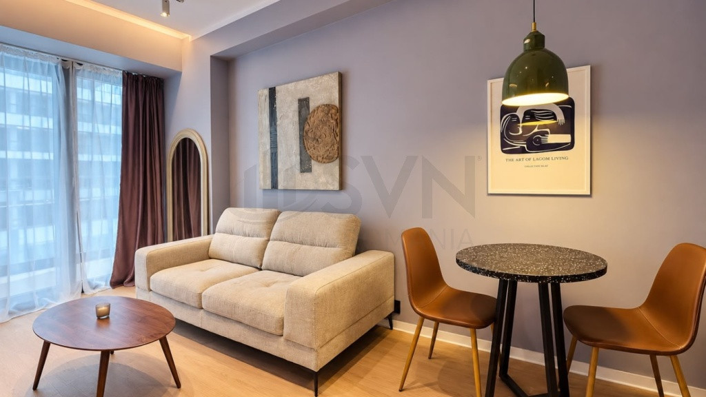 Apartament 2 camere de închiriat Floreasca, etaj 1, semidecomandat, lux