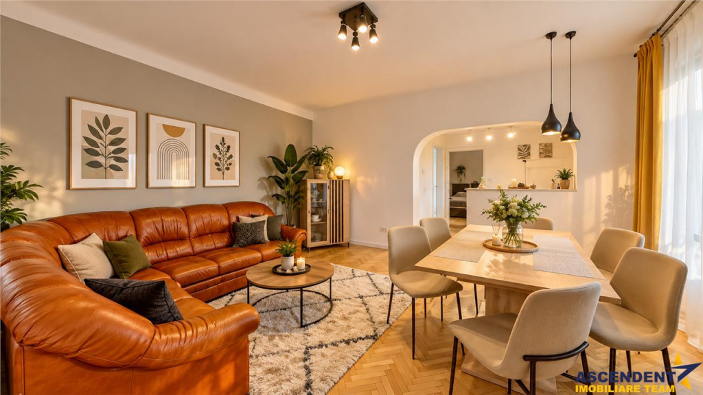 Prima !Apartament cu farmec istoric si confort modern, 2 bai
