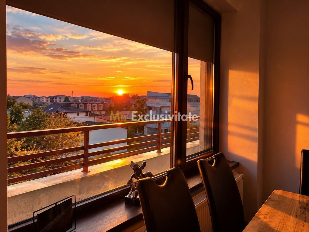 Apartament 2 camere | 2 băi |80 mp| vedere panoramică | Bucureștii Noi