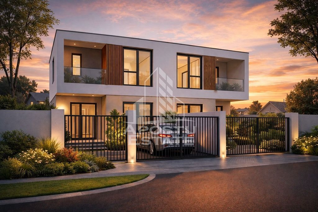 Duplex modern, finisaje premium, locatie excelenta, Mosnita Noua