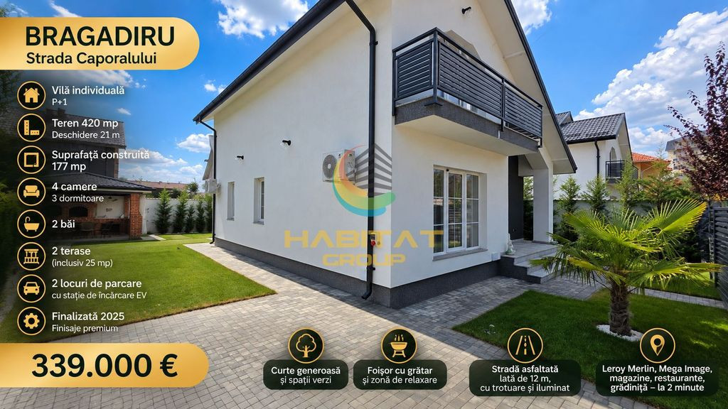 Vânzare Casa Individuală P+1 | Bragadiru | Leroy Merlin