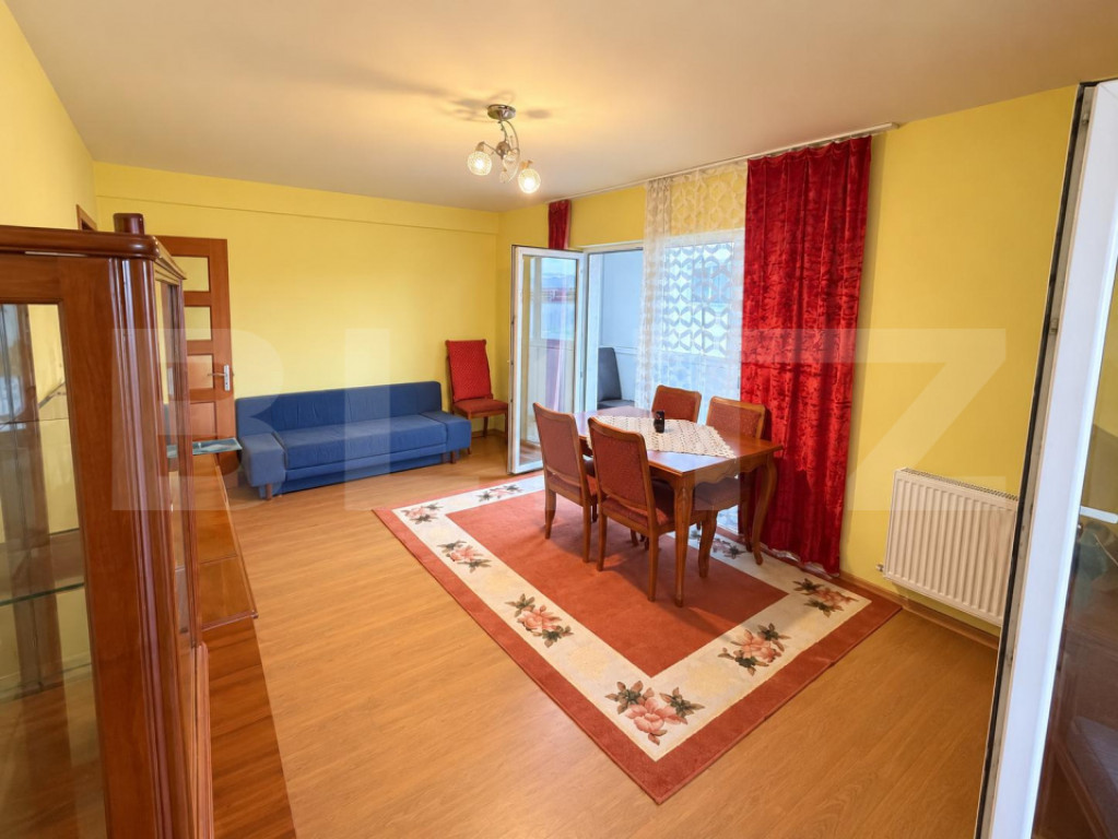 Apartament 2 camere, 56mp, terasa 51mp, balcon, geam la baie