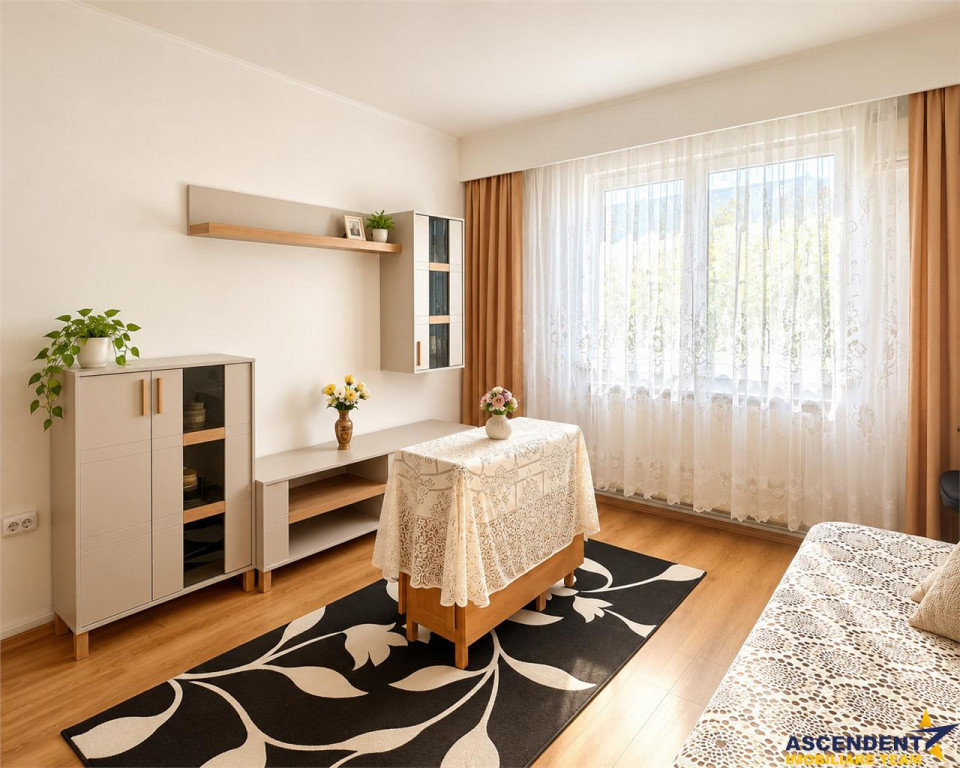 3 camere cu atmosfera de acasa, etaj 3, mobilat, utilat, car