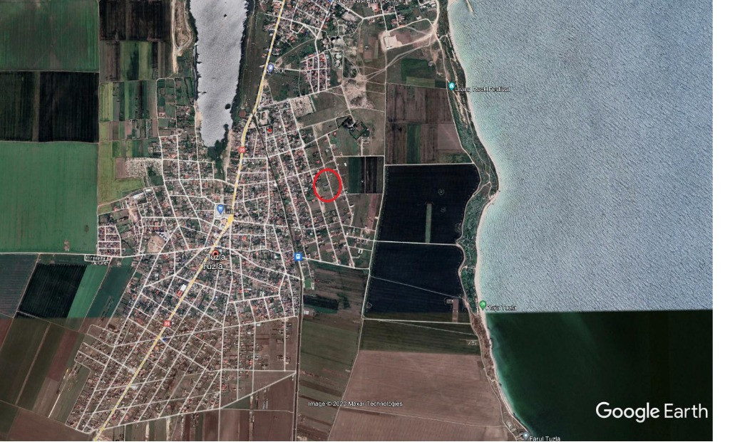 Vanzari terenuri in Tuzla partea Mari Negre zona Castelul de Apa