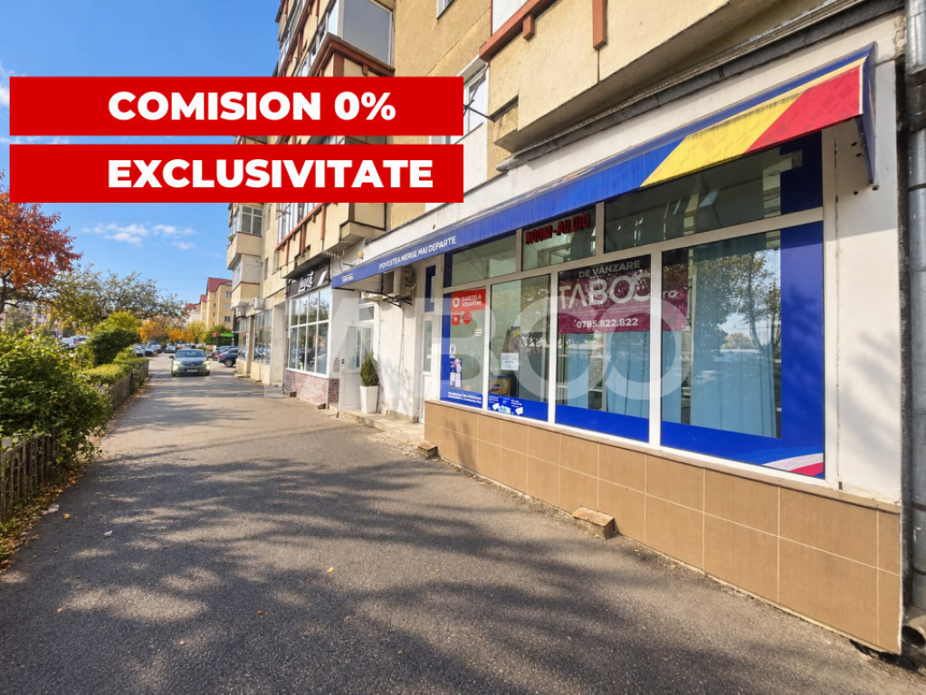 COMISION 0 Spatiu comercial de vanzare 64 mp Stefan cel Mare