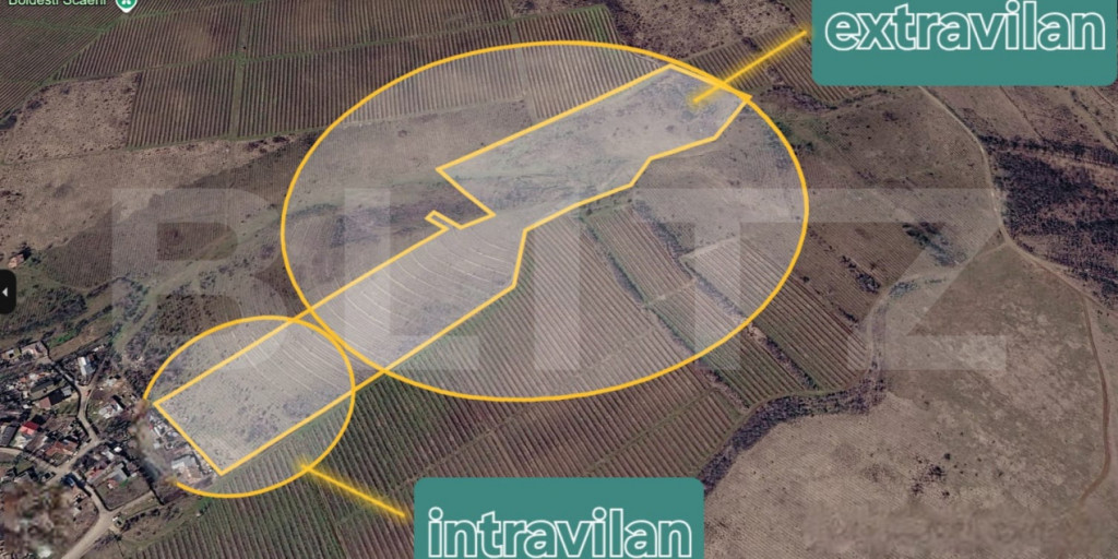 Teren de vanzare, 4.3 ha, zona Pleasa
