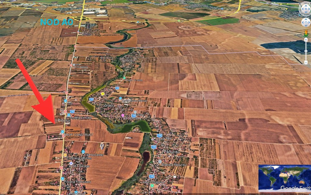 Teren 4.350 mp langa Balta Pasarea, Frumusani