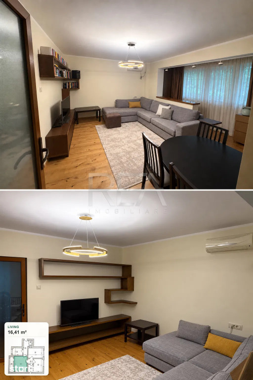 3 camere renovat, P/4, bloc 2008, la 15 minute de metrou Gor