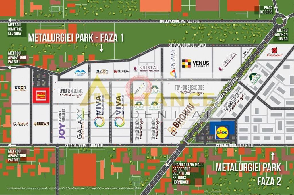 EXCLUSIVITATE | 3 CAMERE | 2 BAI | METROU APARATORII PATRIEI |