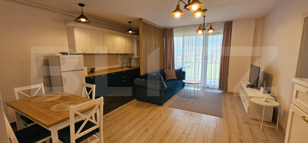 Apartament 2 camere, 50 mp utili, BLOC NOU, zona Bazinul Oli