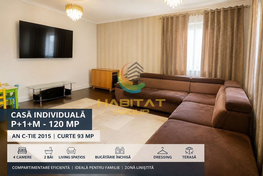 Vânzare Duplex| 120 mp | Popești Leordeni / 2015