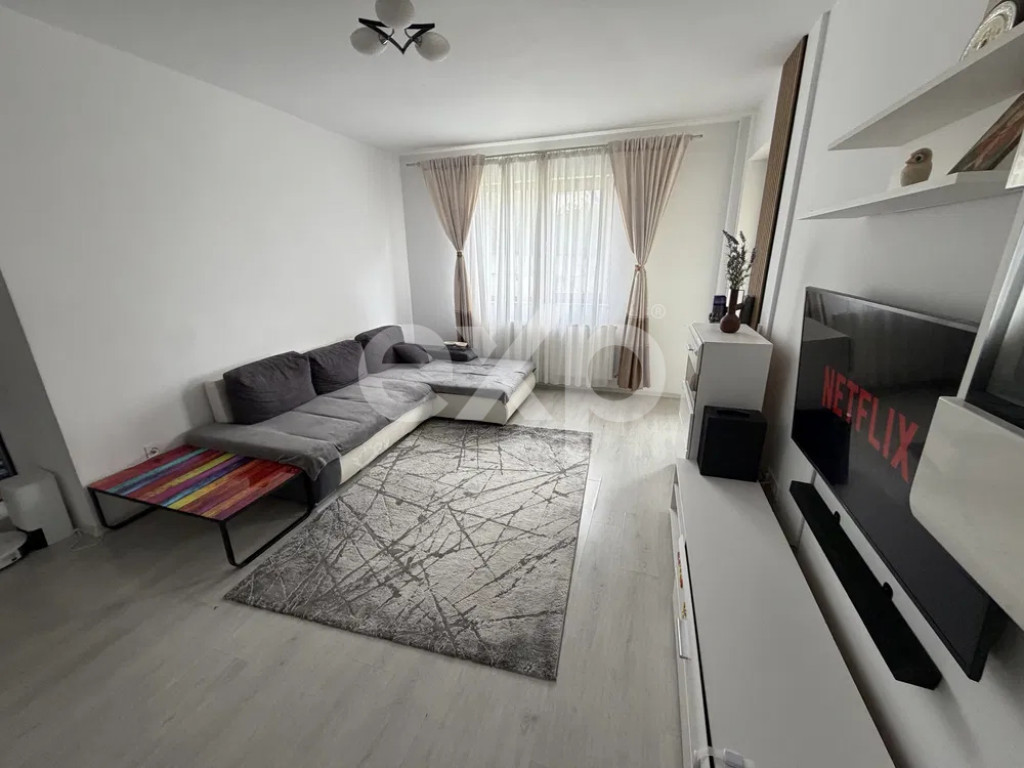 Bloc NOU | Apartament 2 camere decomandat, mobilat + loc de