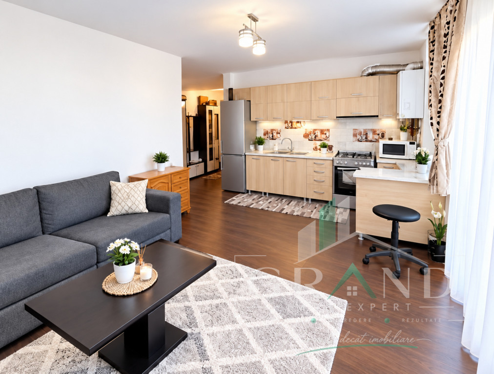 Apartament 2 camere, etaj intermediar+parcare, Florești