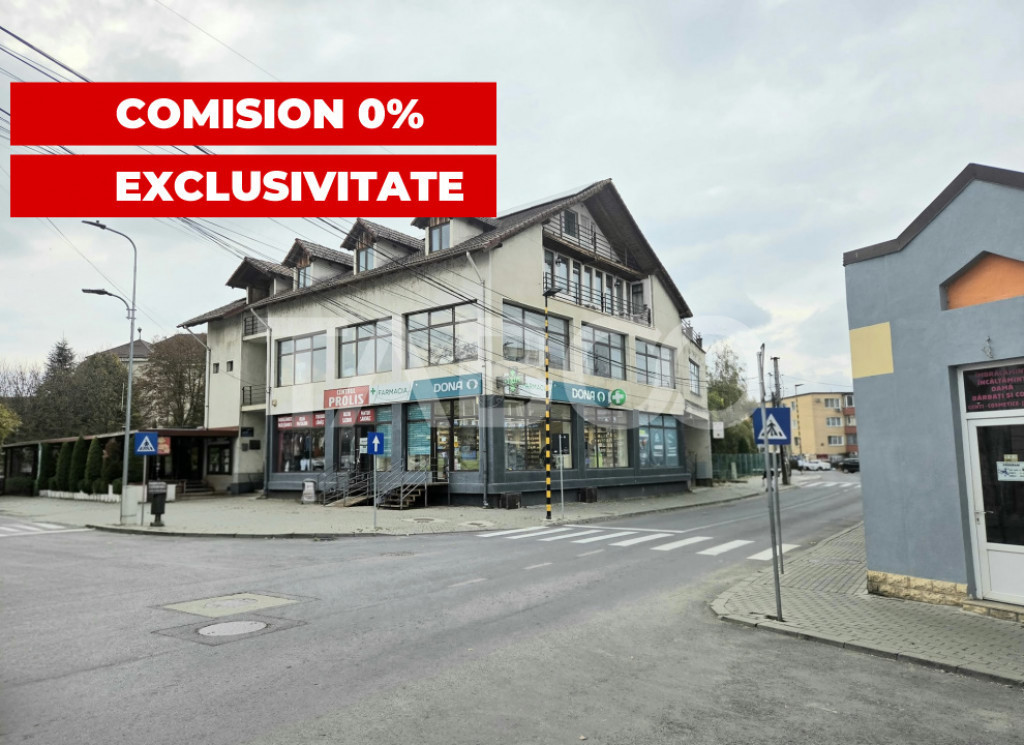 Spatiu comercial de inchiriat in centrul Municipiului Fagara