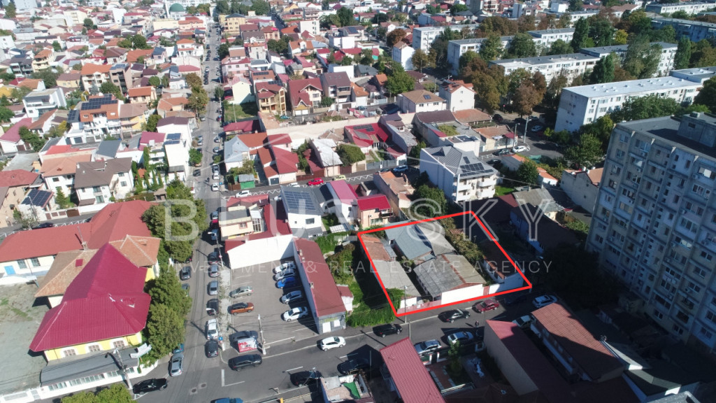 Zona Tomis II- teren 665 mp cu deschidere 25.91 m