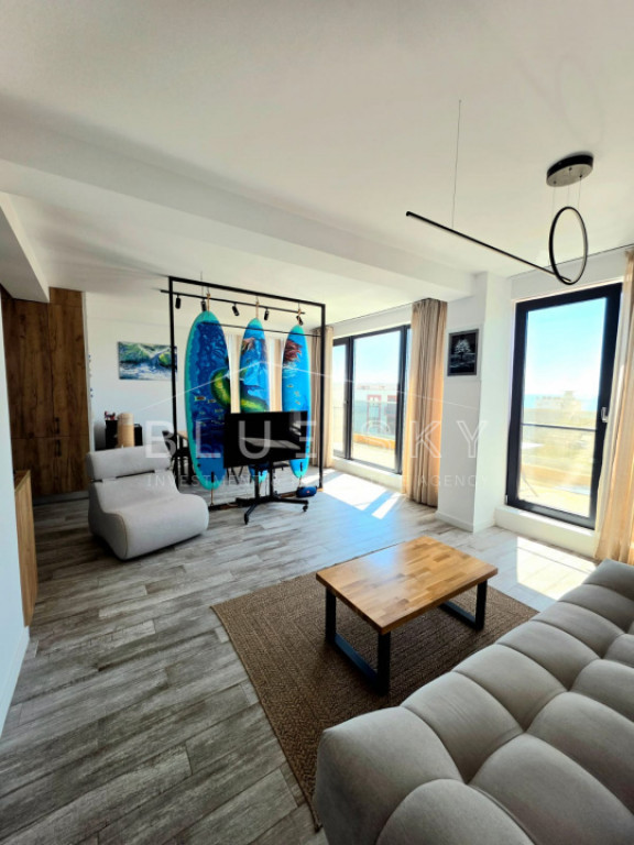 Mamaia Nord- Apartament 3 camere, complet mobilat, langa mar