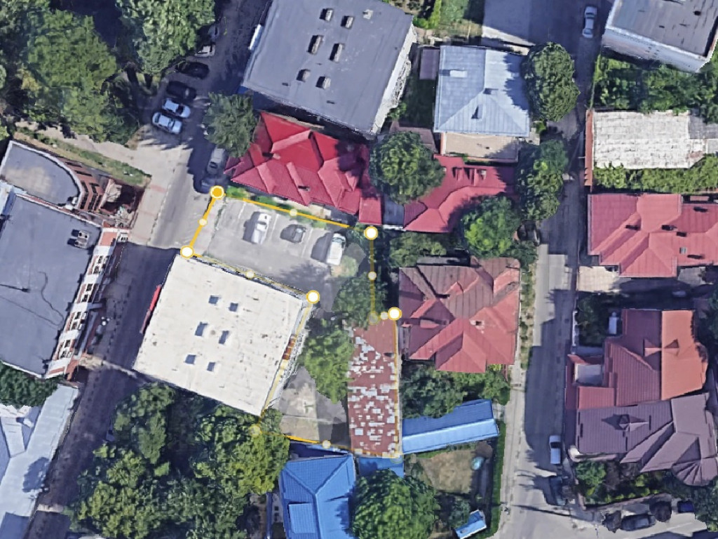Teren de vânzare în centrul municipiului Giurgiu – 587 m