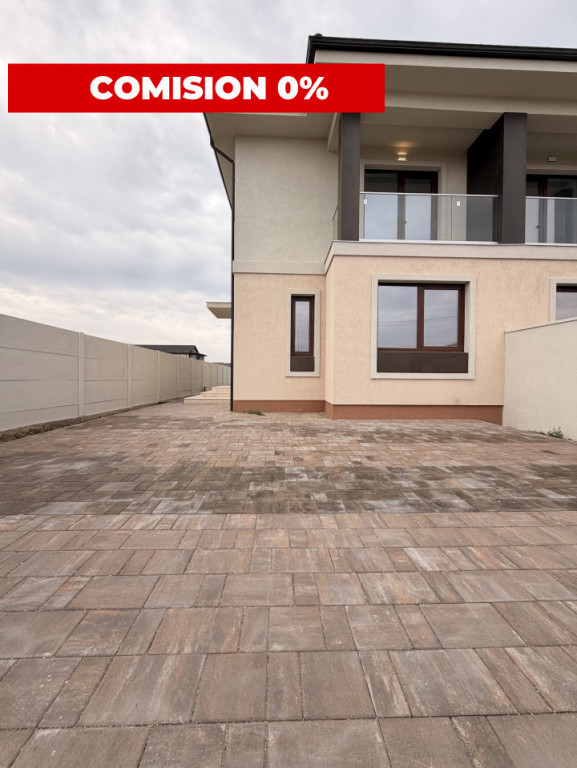 COMISION 0%-Duplex 5 camere, 123 mp utili, teren 300-Chisoda