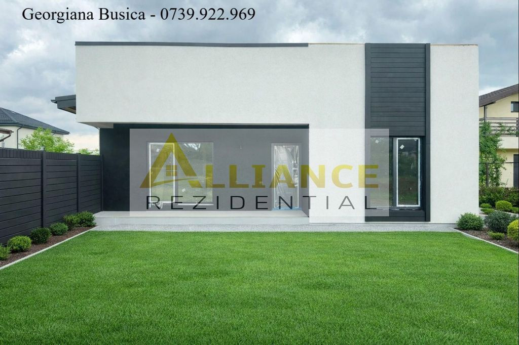 Casa individuala parter || 4 camere 3 bai + dressing || teren 400mp